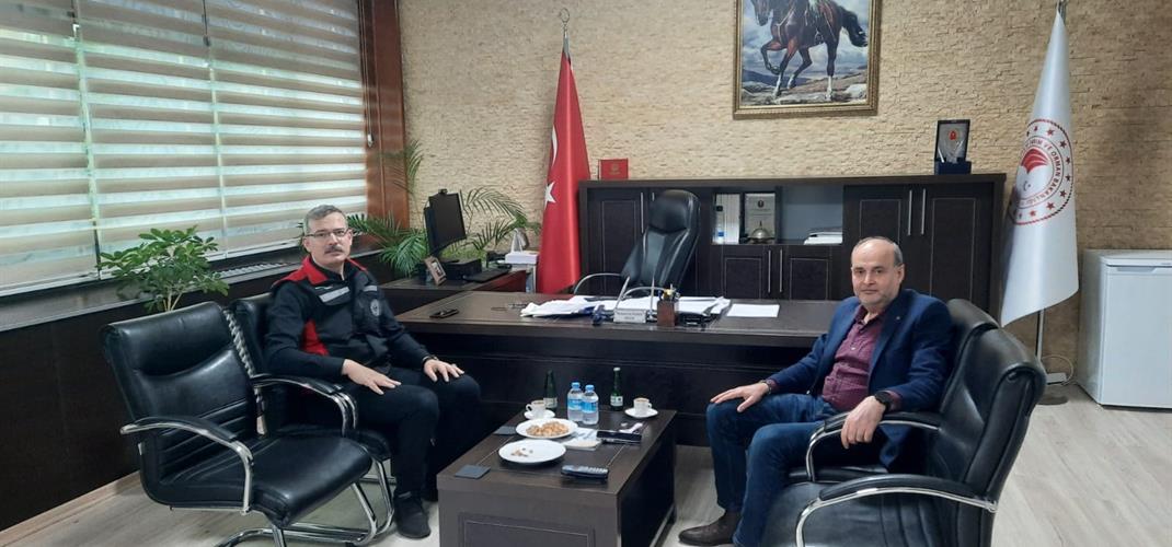 ​Adana İl Tarım ve Orman Müdürü Mehmet Nuri KÖKÇÜOĞLU'nun Enstitümüzü ziyareti