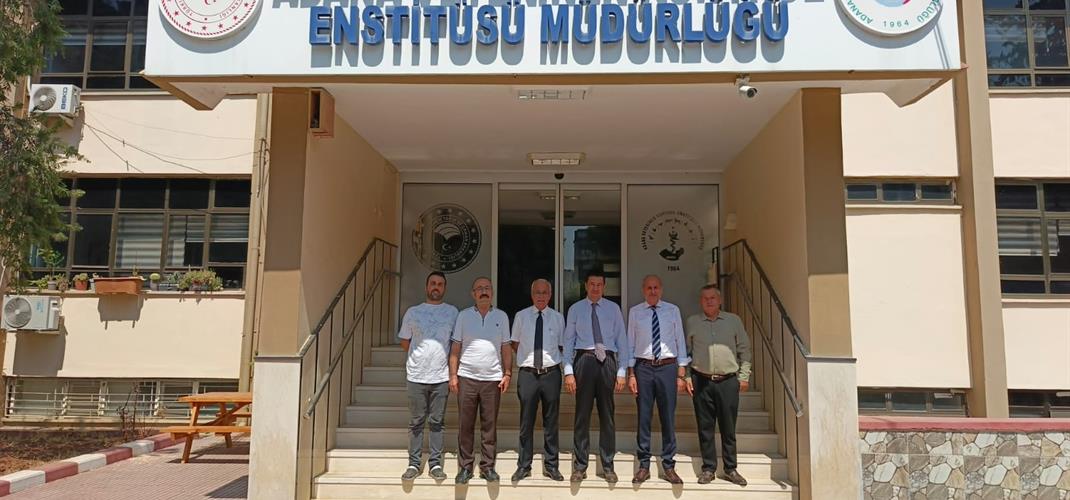 Adana Vali Yardımcısı Sayın Abdullah ŞAHİN Enstitümüzü Ziyaret Etti