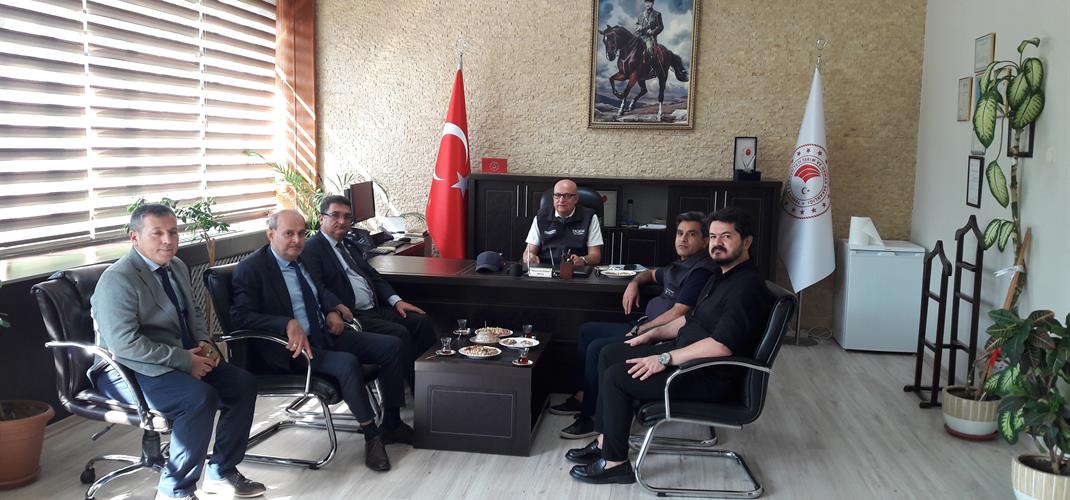 TAGEM Genel Müdür Yardımcısı Dr. İbrahim Halil Sözmen Enstitümüze Ziyarette Bulundular.
