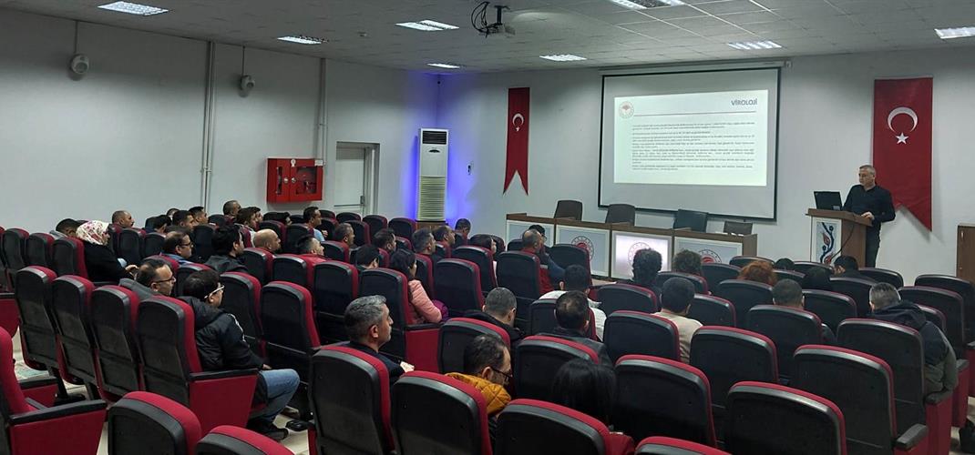 Manisa İli Numune Alma ve Gönderme Eğitimimiz