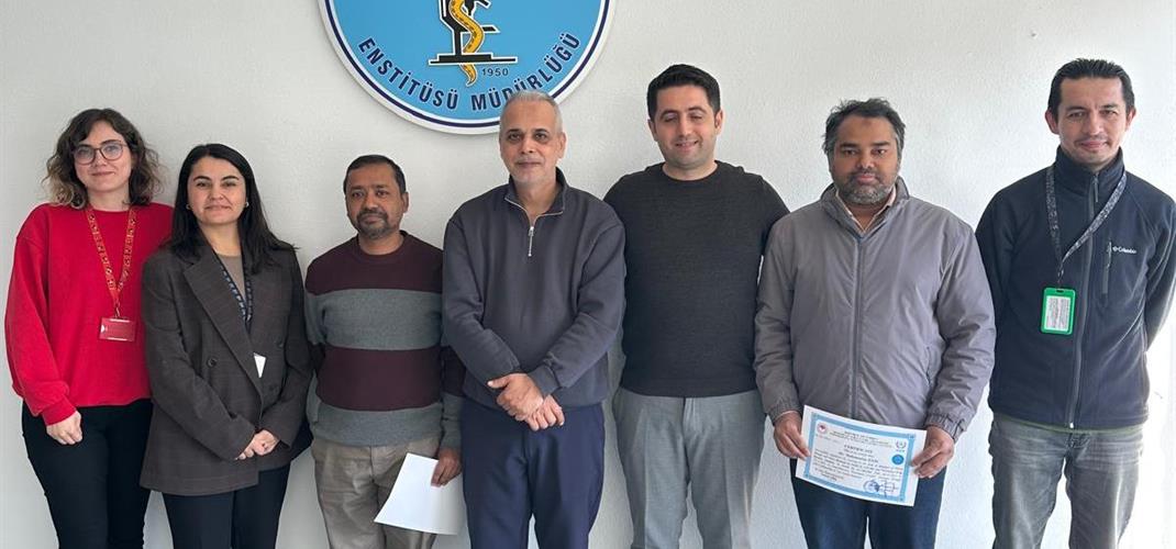 Bangladeş'ten gelen misafirlerimizin eğitimleri tamamlanmıştır