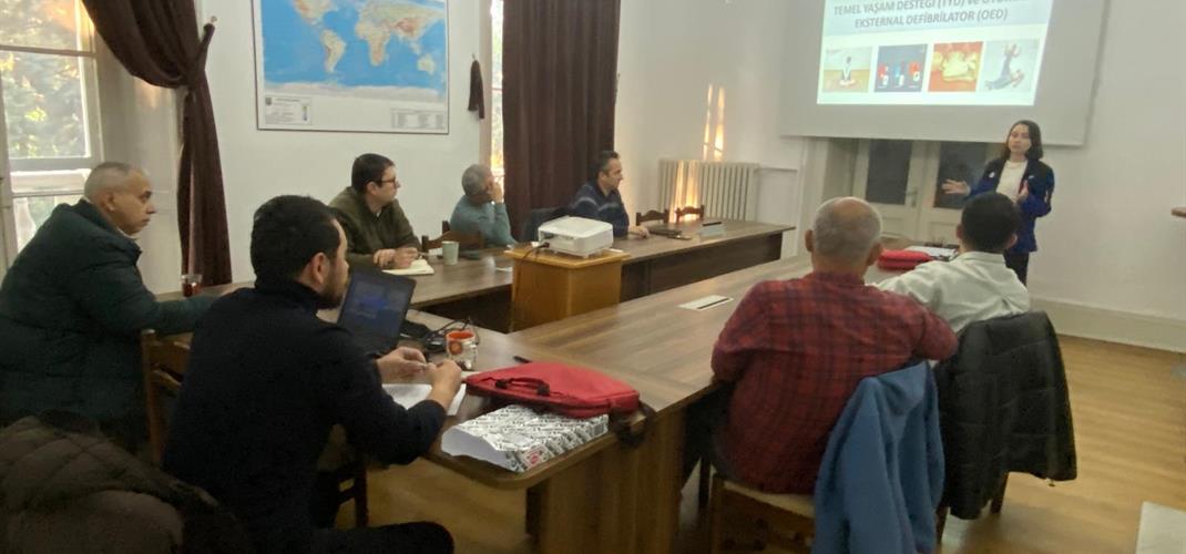 İlk yardım eğitimimiz