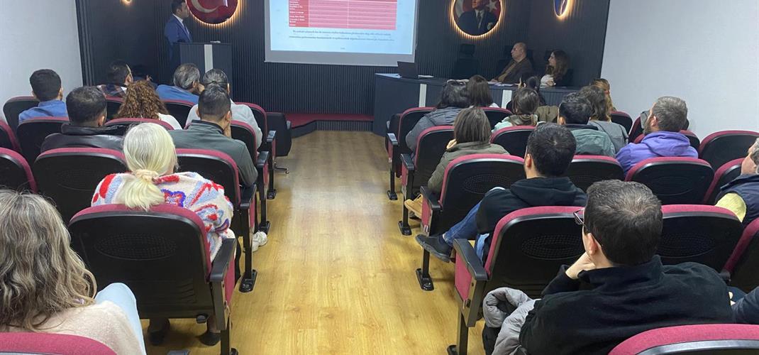 Projelerimizin değerlendirme toplantısı gerçekleşmiştir.