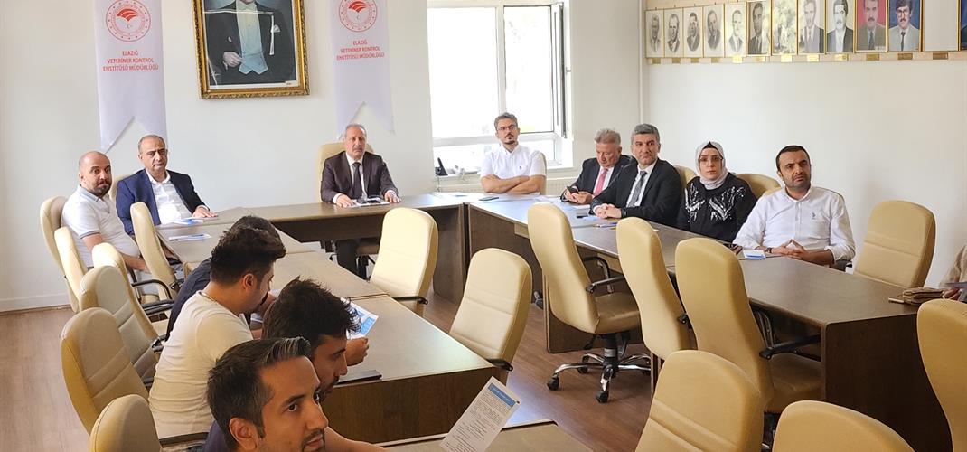 Türkiye İklim Akıllı ve Rekabetçi Tarımsal Büyüme Projesi (TUSCAP)- Elazığ BGS-2 & BGS-3 Laboratuvarları Projesi son toplantısı 30/09/2025 tarihinde kurumumuzda gerçekleştirildi.