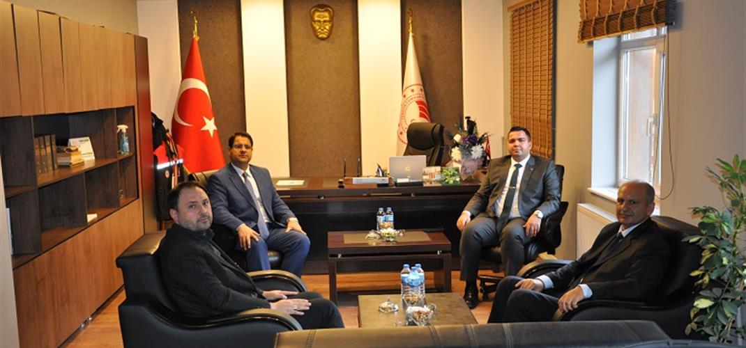 Vali Yardımcısı Sayın Ahmet ÖZDEMİR' in Enstitümüzü ziyareti.