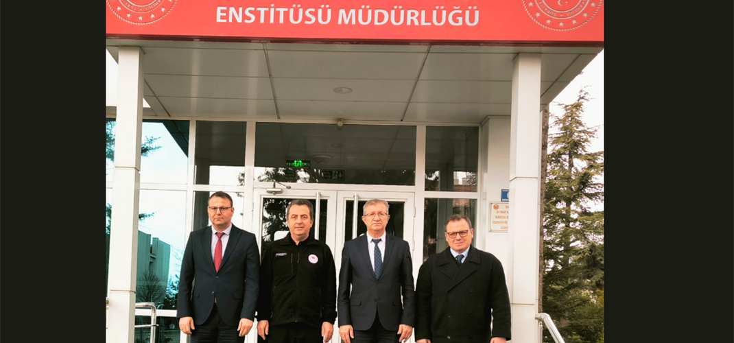 C.İ.B Konya Bölge Müdürü ve TKDK İl Koordinatörü Enstitümüzü ziyaret etti