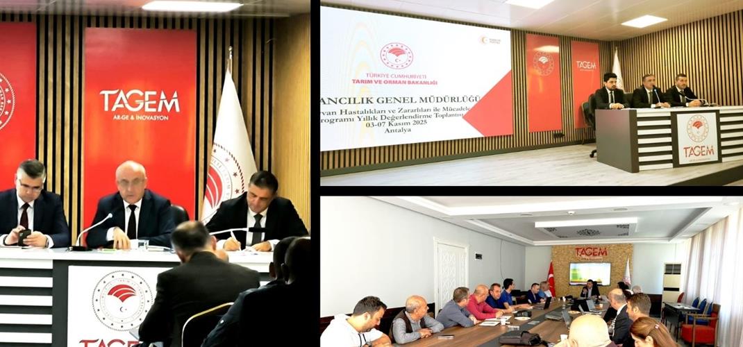  HAYVAN HASTALIKLARI VE ZARARLILARI İLE MÜCADELE TOPLANTISI