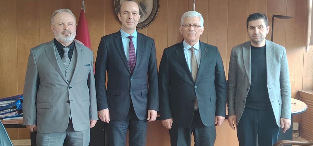 Türk Veteriner Hekimler Birliği Merkez Konsey Başkanımız Sayın Ali EROĞLU Enstitümüzü ziyaret etti. 